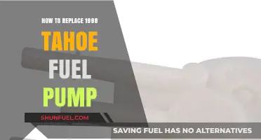 Step-by-Step Guide to Replacing a 1998 Tahoe Fuel Pump
