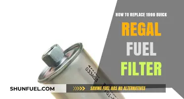 Replacing the Fuel Filter: A Guide for 1999 Buick Regal Owners