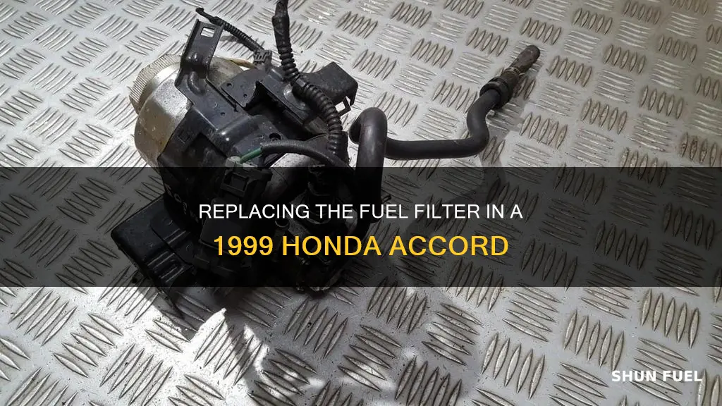 how to replace 1999 honda accord fuel filter