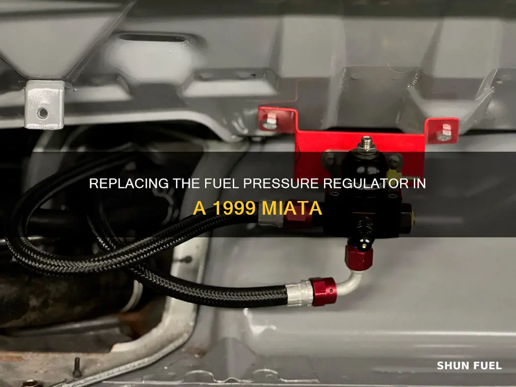 how to replace 1999 miata fuel pressure regulator