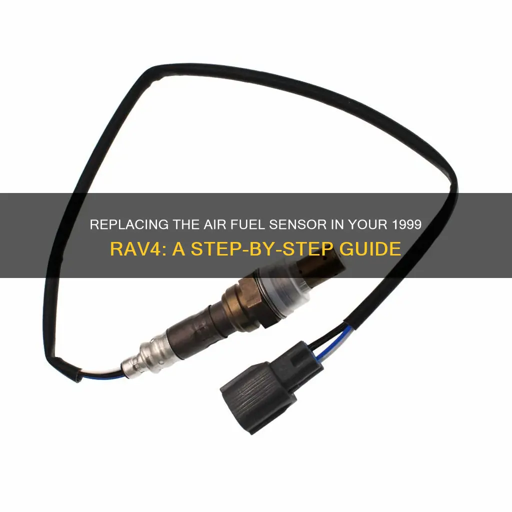 how to replace 1999 rav4 air fuel sensor