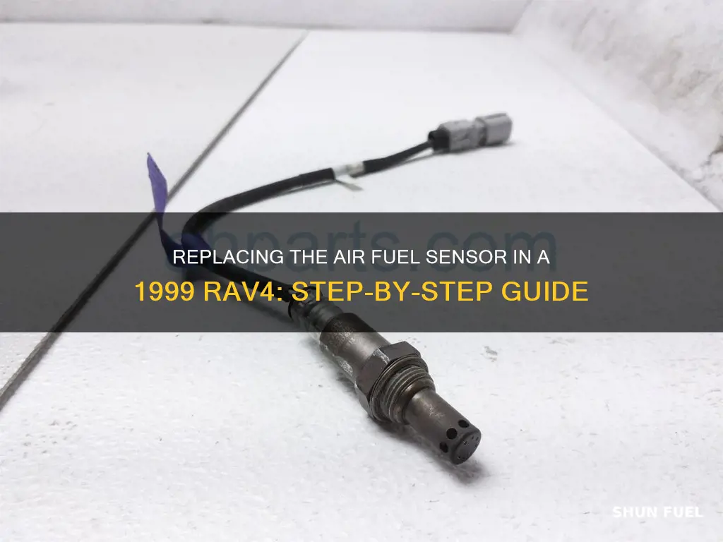 how to replace 1999 rav4 air fuel sensor