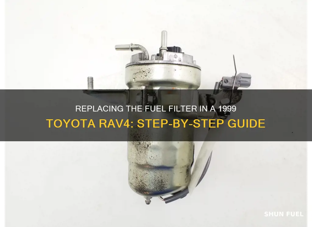 how to replace 1999 toyota rav4 fuel filter