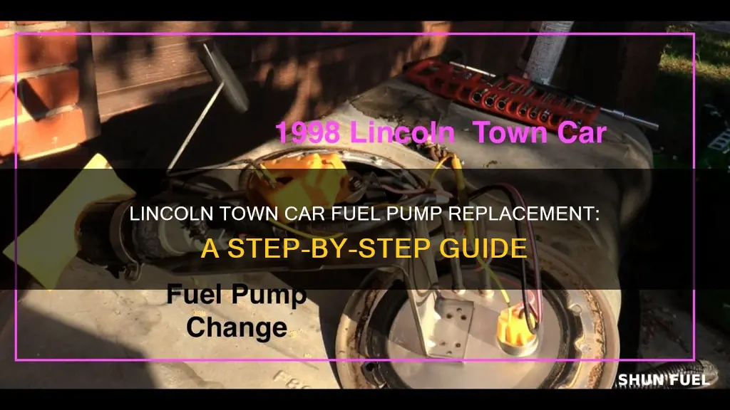 how to replace 2000 lincoln town car fuel pump