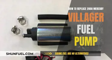 Replacing Your 2000 Mercury Villager Fuel Pump: Step-by-Step Guide