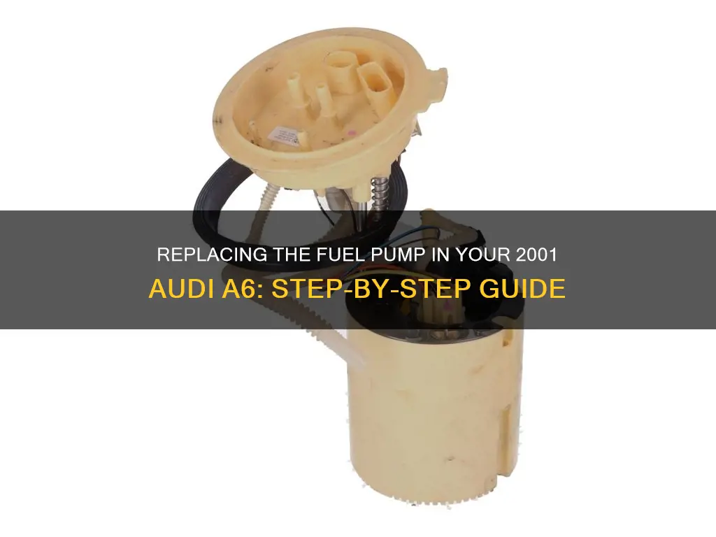 how to replace 2001 audi a6 fuel pump
