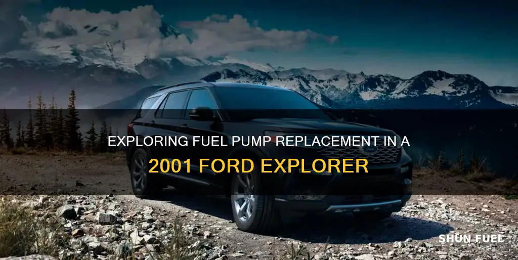 how to replace 2001 ford explorer fuel pump