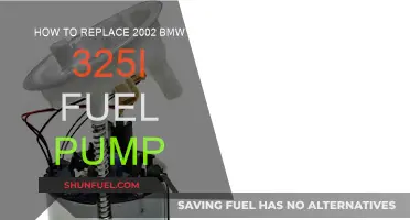 Replacing the Fuel Pump in Your 2002 BMW 325i: Step-by-Step Guide