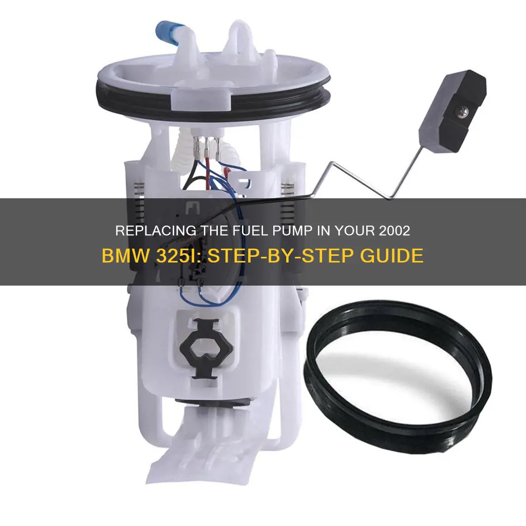 how to replace 2002 bmw 325i fuel pump