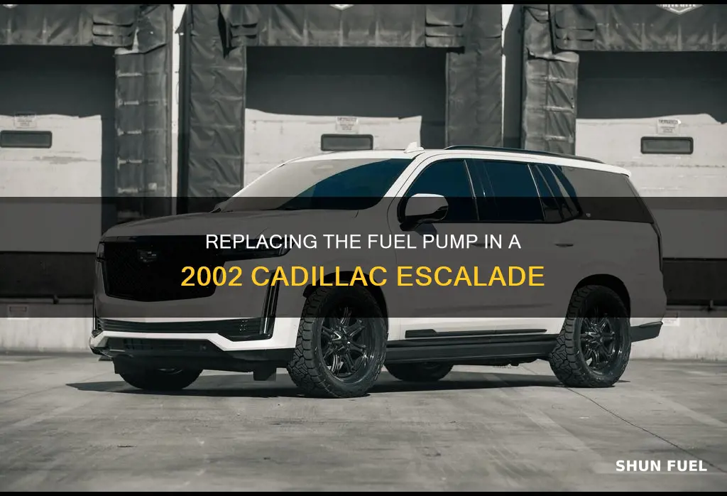 how to replace 2002 cadillac escalade fuel pump