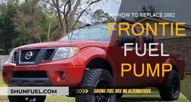 Replacing the Fuel Pump in a 2002 Frontier