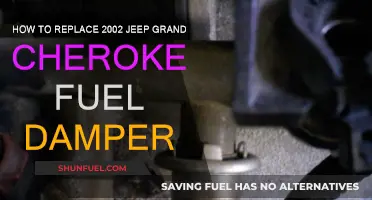 Replacing the Fuel Damper in a Jeep Grand Cherokee (2002 model)