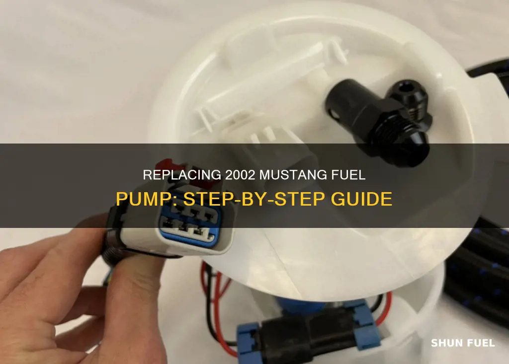how to replace 2002 mustang fuel pumpp