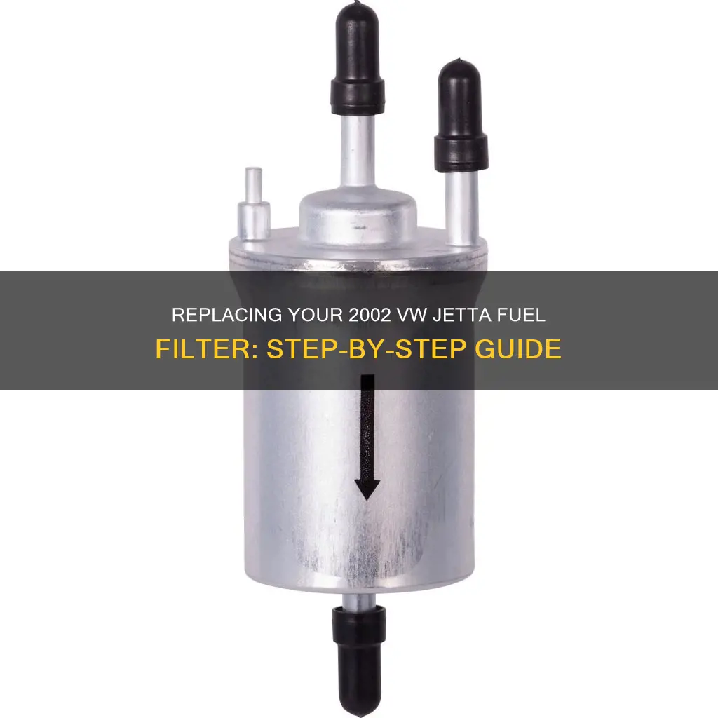 how to replace 2002 vw jetta fuel filter