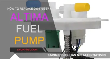 Replacing the Fuel Pump in a 2003 Nissan Altima: Step-by-Step Guide