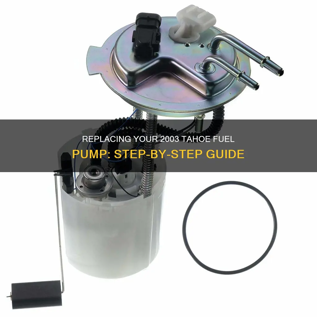 how to replace 2003 tahoe fuel pump