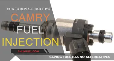 Replacing the Fuel Injection in Your 2003 Toyota Camry