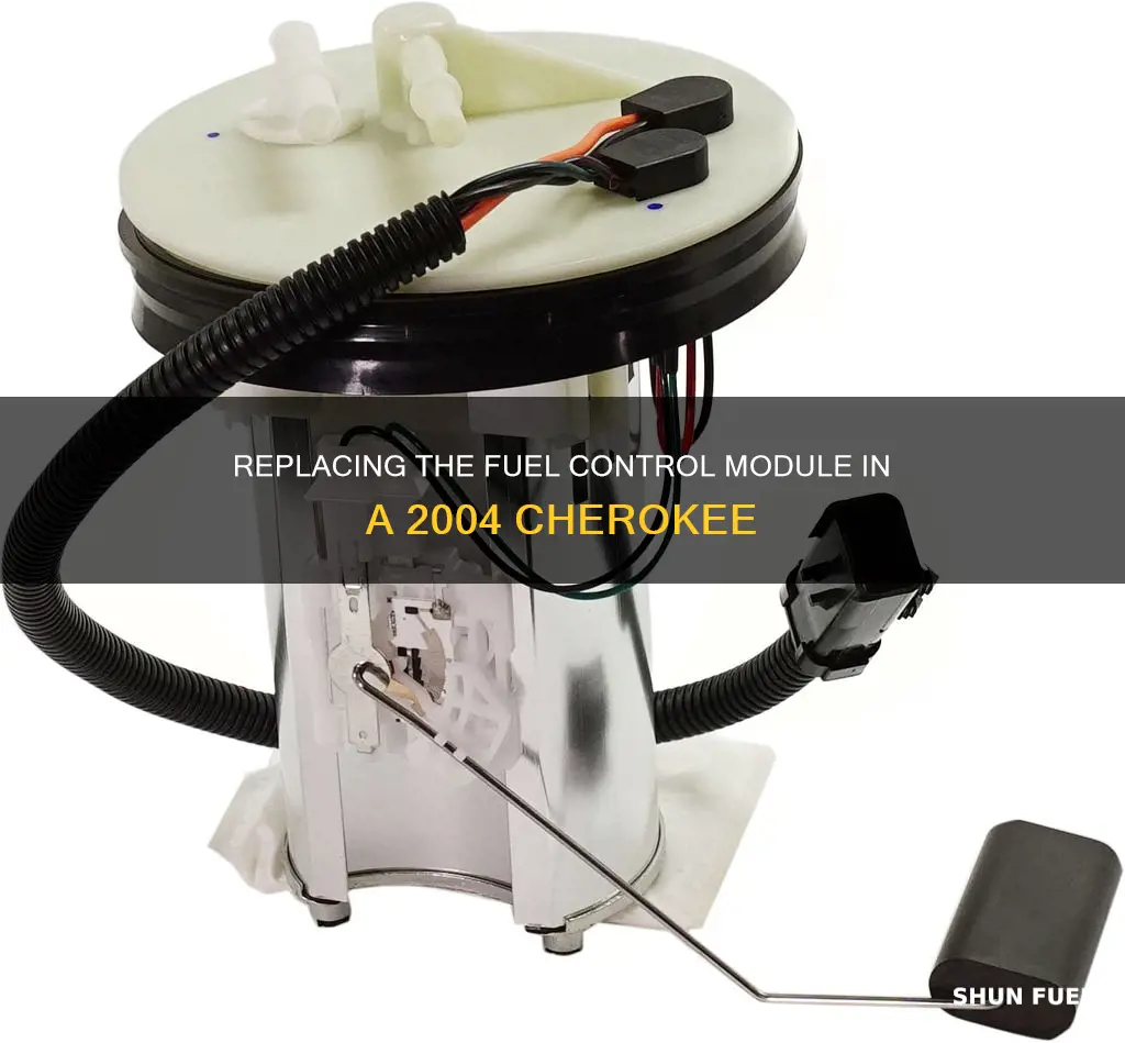 how to replace 2004 cherokee fuel control module