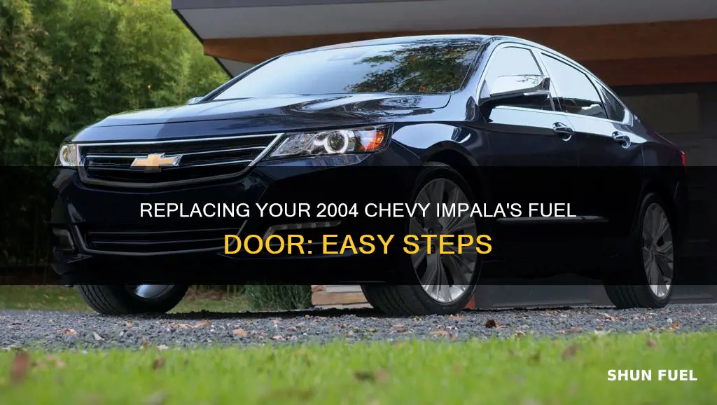 how to replace 2004 chevy impala fuel door