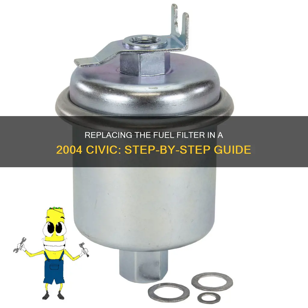 how to replace 2004 civic fuel filter