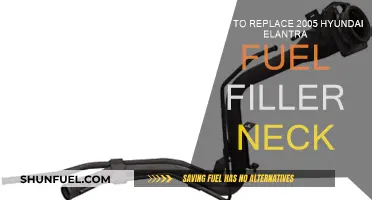 Replacing the Fuel Filler Neck in a 2005 Hyundai Elantra