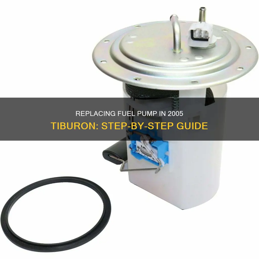 how to replace 2005 tiburon fuel pump