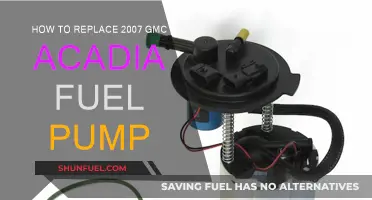 Replacing the Fuel Pump in Your 2007 GMC Acadia