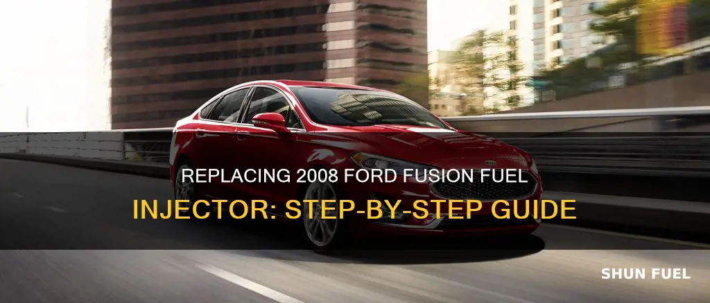 how to replace 2008 ford fusion fuel injector