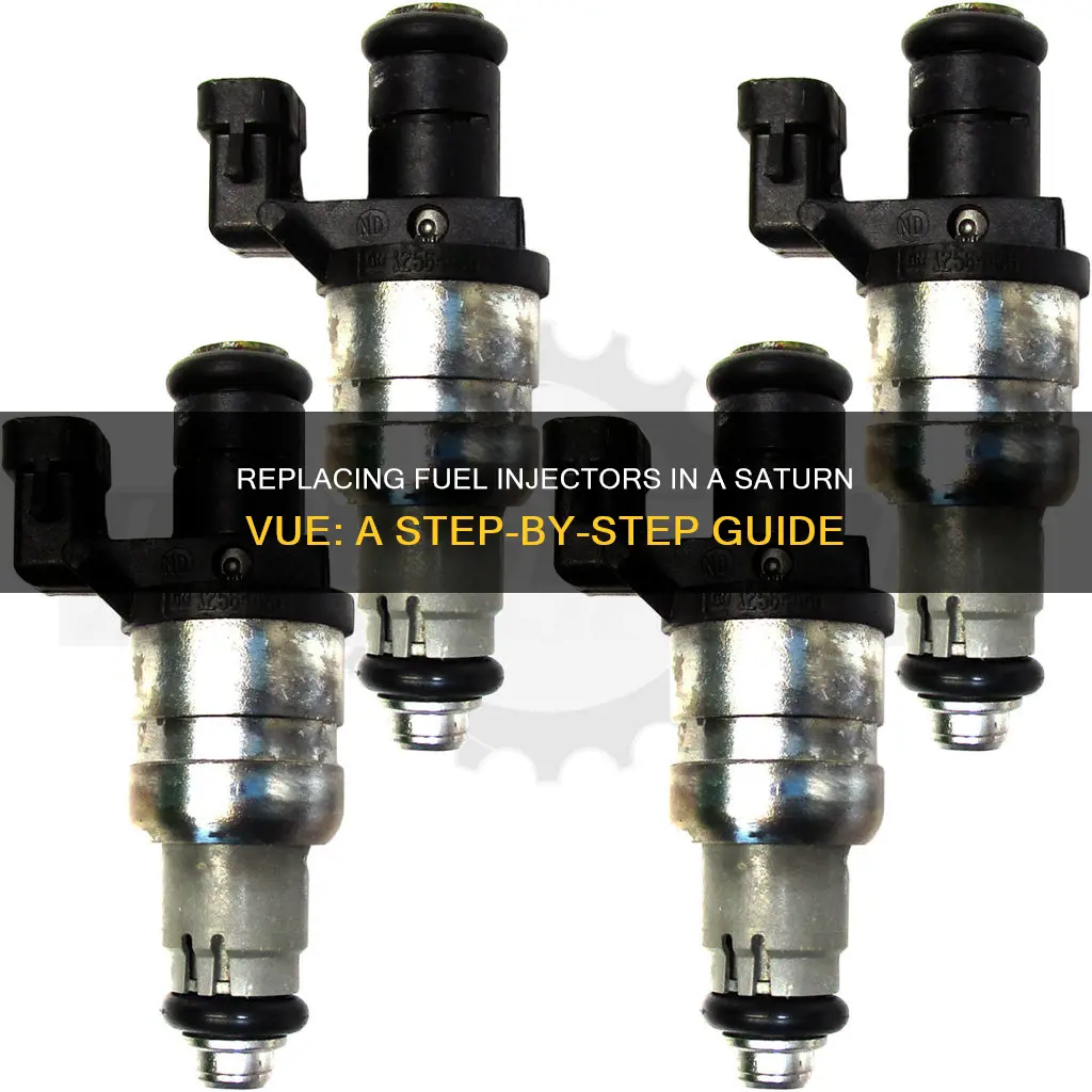 how to replace 2008 saturn vue fuel injectors