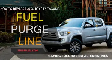 Replacing 2008 Toyota Tacoma Fuel Purge Line: Step-by-Step Guide