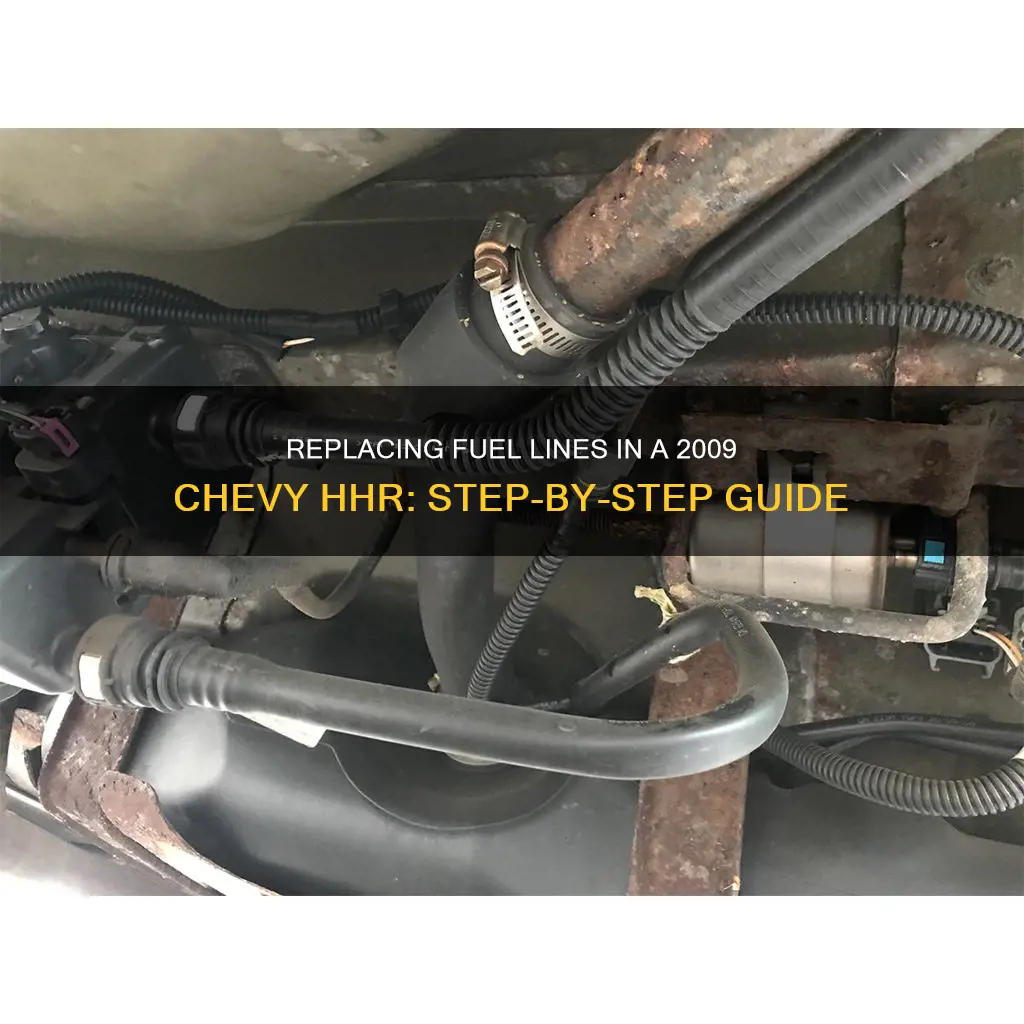 how to replace 2009 chevy hhr fuel lines