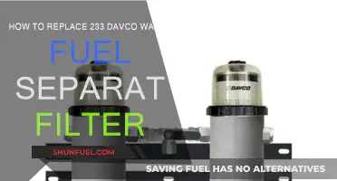 Replacing Davco Water Fuel Separator Filter: A Step-by-Step Guide