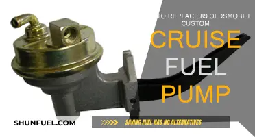 Replacing the Fuel Pump in Your 89 Oldsmobile Custom Cruiser