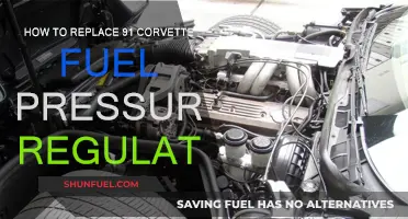 Corvette Fuel Pressure Regulator: Replacing the 91 Model