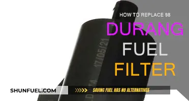 Replacing the Fuel Filter in a '98 Durango: Step-by-Step Guide