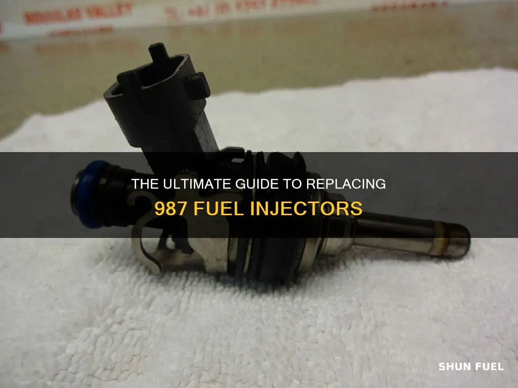 how to replace 987 fuel injectors