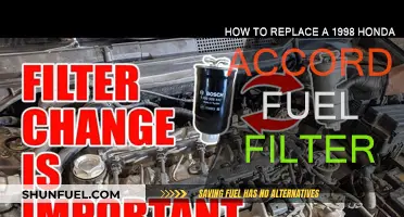 Replacing Your 1998 Honda Accord Fuel Filter: Step-by-Step Guide