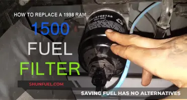 Replacing a 1998 Ram 1500 Fuel Filter: Step-by-Step Guide