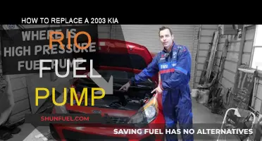 Kia Rio Fuel Pump Replacement: Step-by-Step Guide