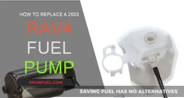 Replacing a Fuel Pump in a 2003 RAV4: Step-by-Step Guide