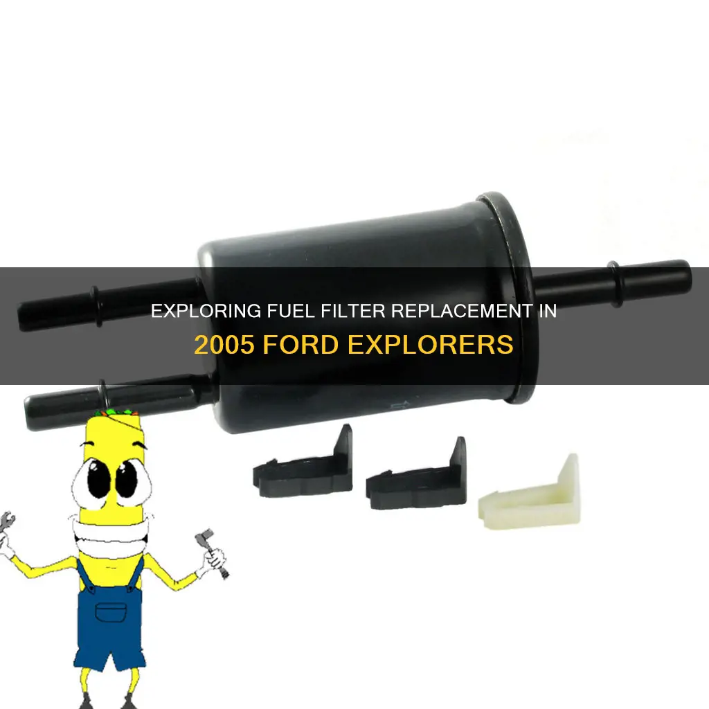 how to replace a 2005 ford explorer fuel filter