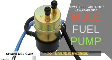 Replacing the Fuel Pump in a 2007 Kawasaki 3010 Mule