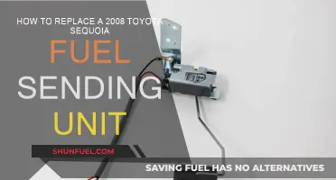 Replacing 2008 Toyota Sequoia Fuel Sending Unit: Step-by-Step Guide