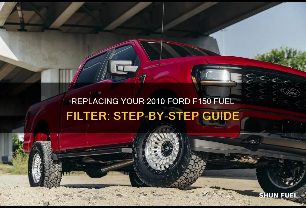 how to replace a 2010 ford f150 fuel filter