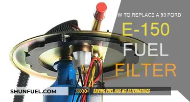 Replacing a 93 Ford E-150 Fuel Filter: Step-by-Step Guide