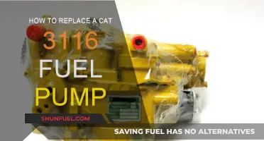 Replacing a Cat 3116 Fuel Pump: A Step-by-Step Guide