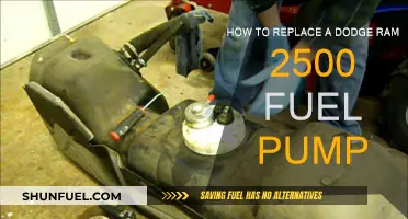 Replacing Your Dodge Ram 2500 Fuel Pump: Step-by-Step Guide