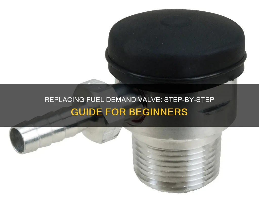 how to replace a fuel demand valve