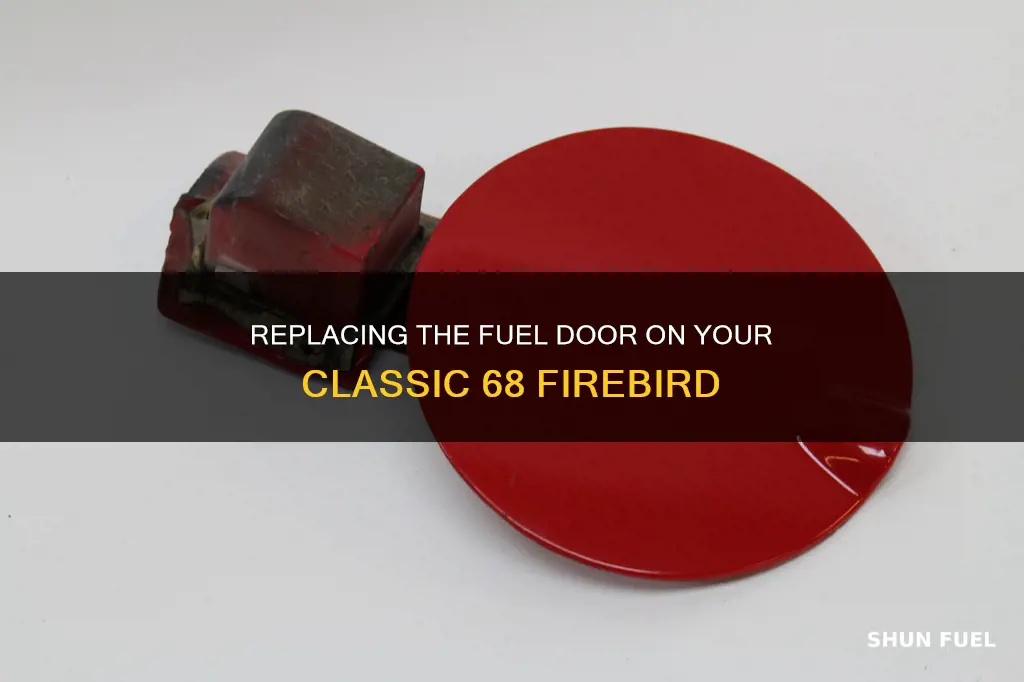 how to replace a fuel door on a 68 firebird