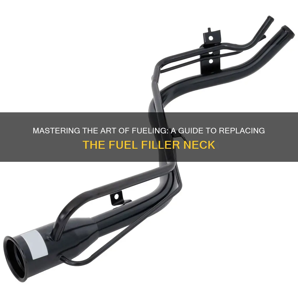 how to replace a fuel filler neck